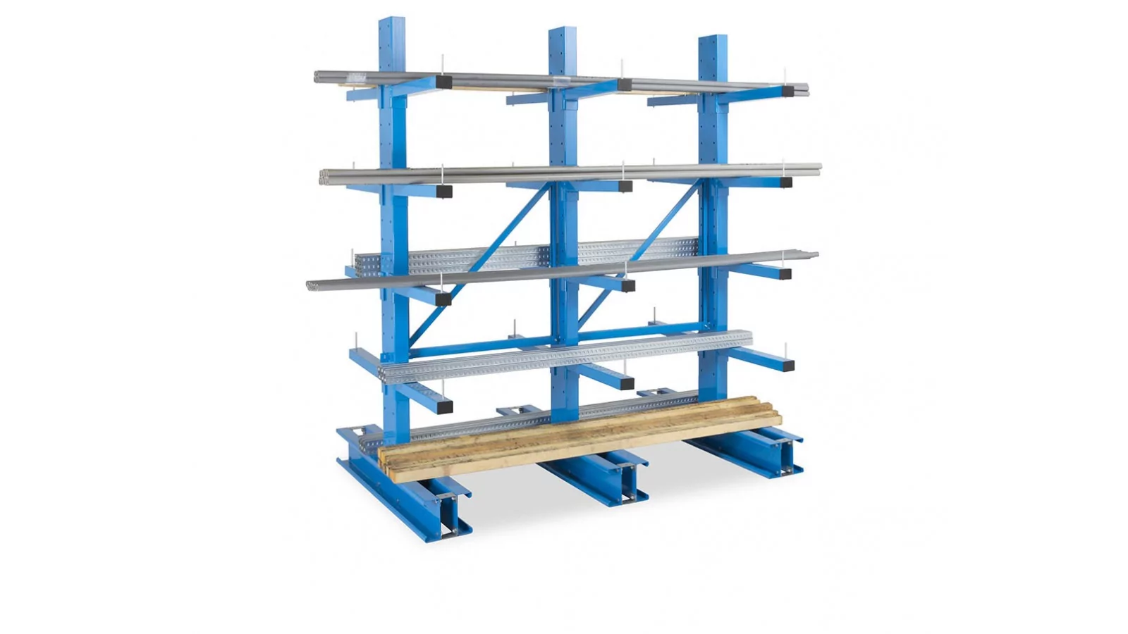 Cantilever semi-lourd double face