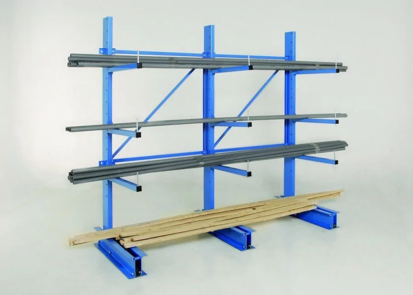 Cantilever semi-lourd simple face