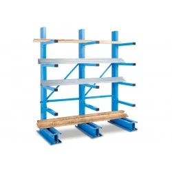 Cantilever semi-lourd simple face