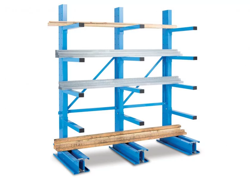 Cantilever semi-lourd simple face