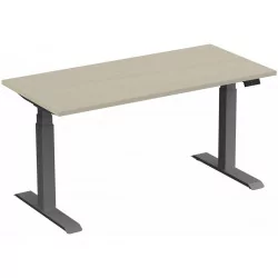 Bureau assis debout électrique réglable en hauteur - TEKNO