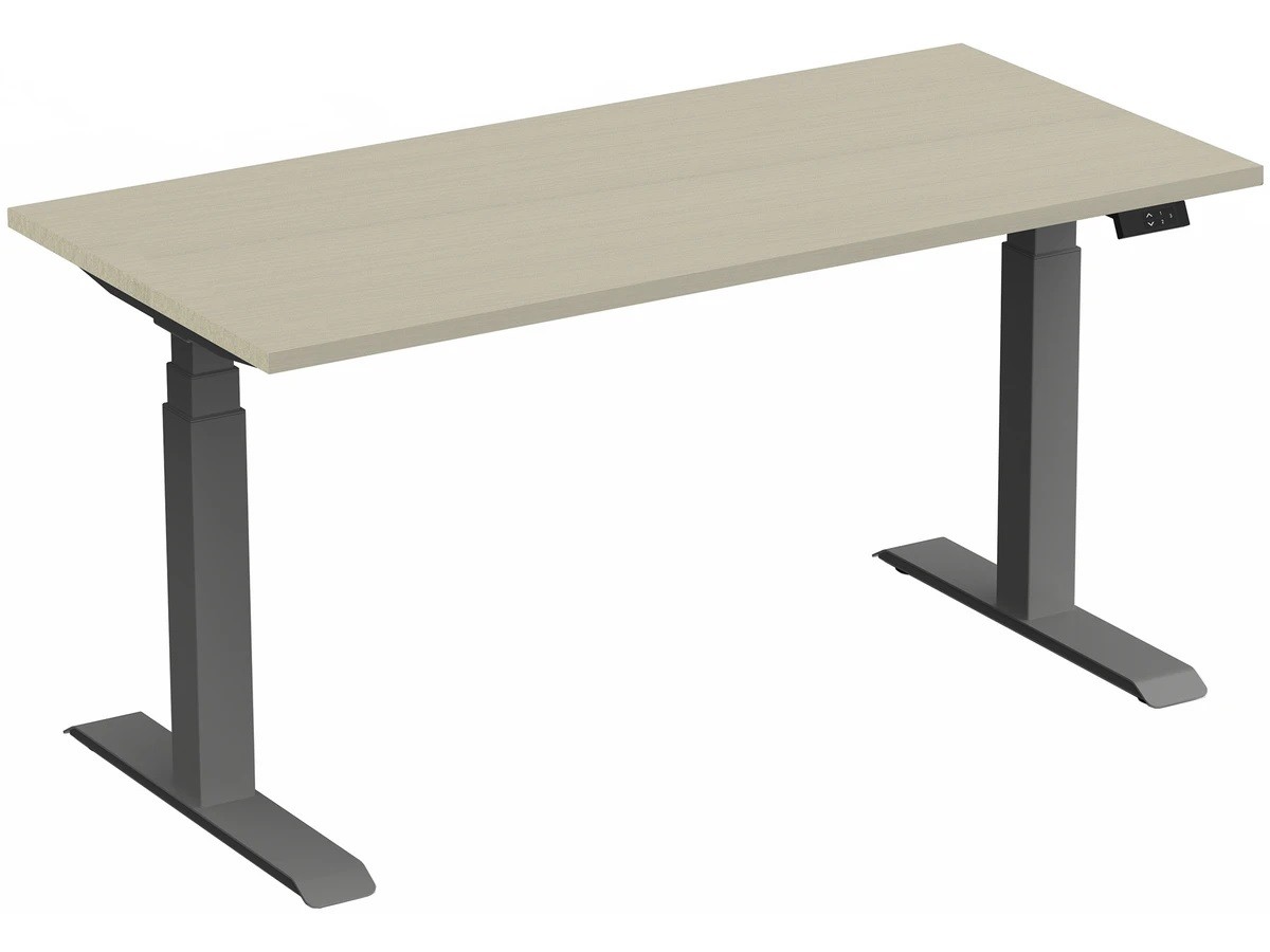 Bureau Assis Debout Electrique Reglable En Hauteur Tekno Mdr