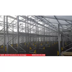 Rayonnage d'occasion galvanisé MULTIPRO L / Lot CH1