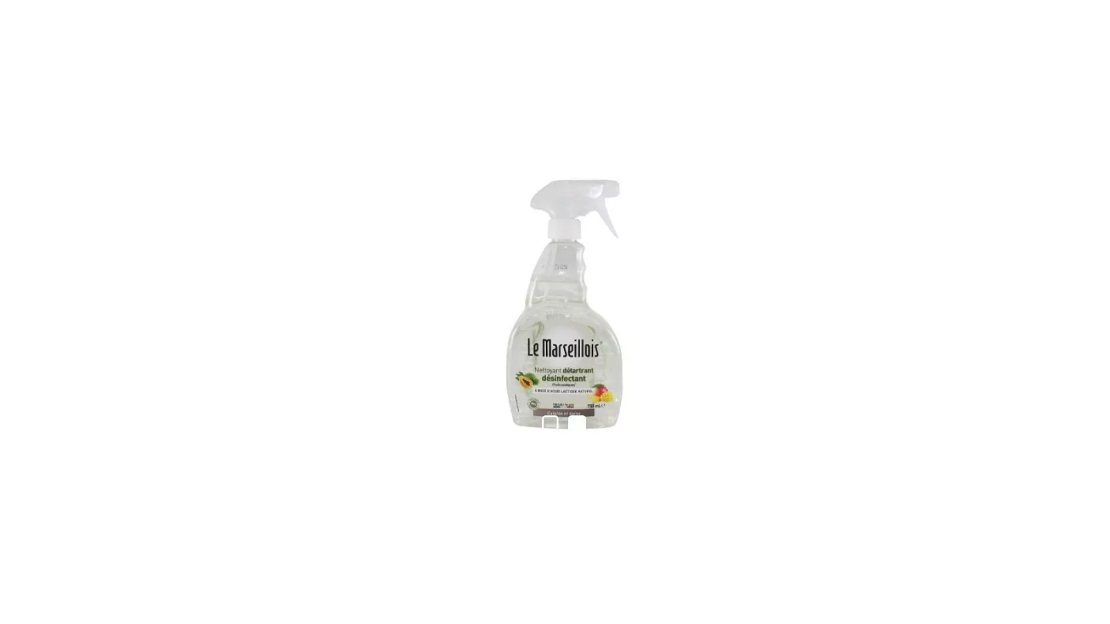 Nettoyant détartrant désinfectant naturel "LE MARSEILLOIS" 750ML