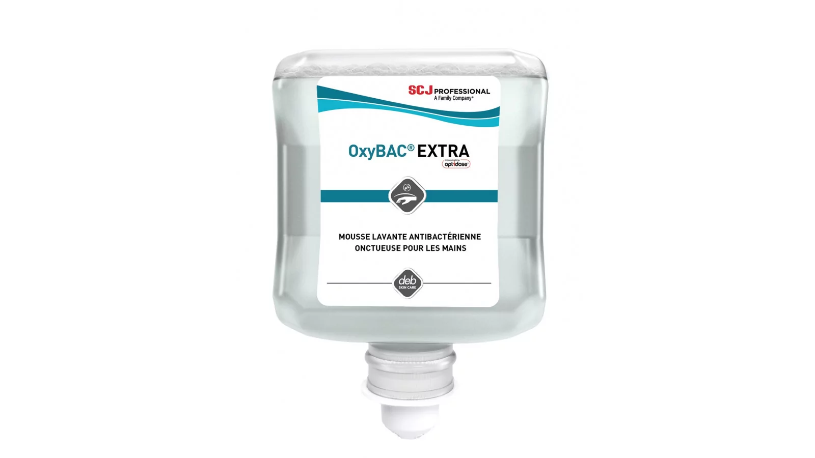 Mousse 1L bactéricide - virucide - levuricide "OXYBAC EXTRA FOAM"