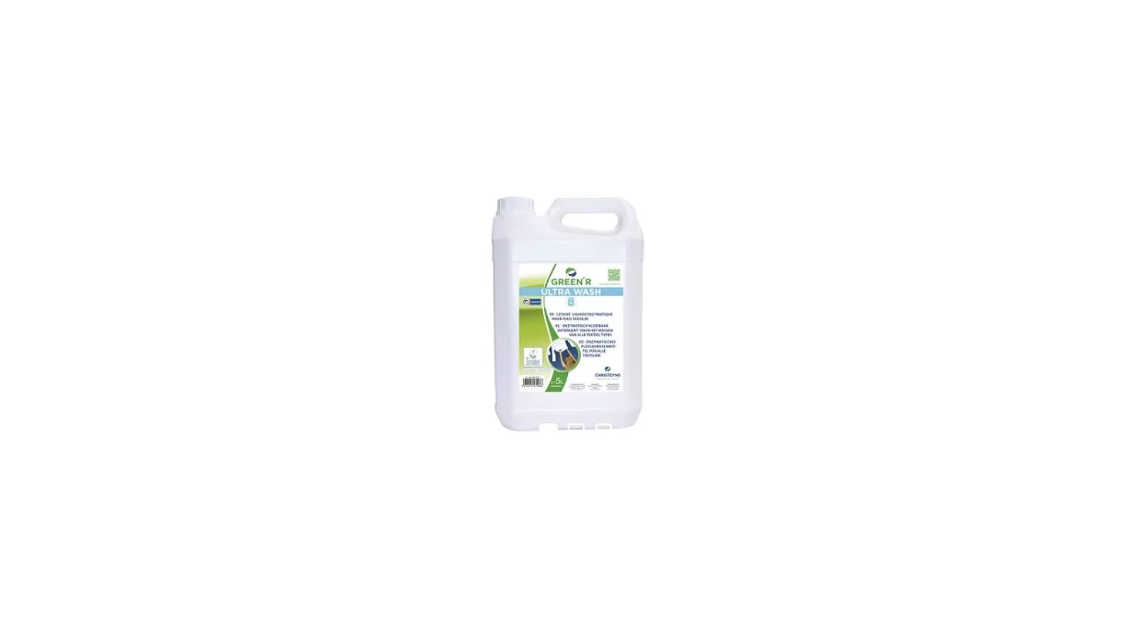 Lessive liquide ECOLABEL " GREEN'R ULTRA WASH" 5L