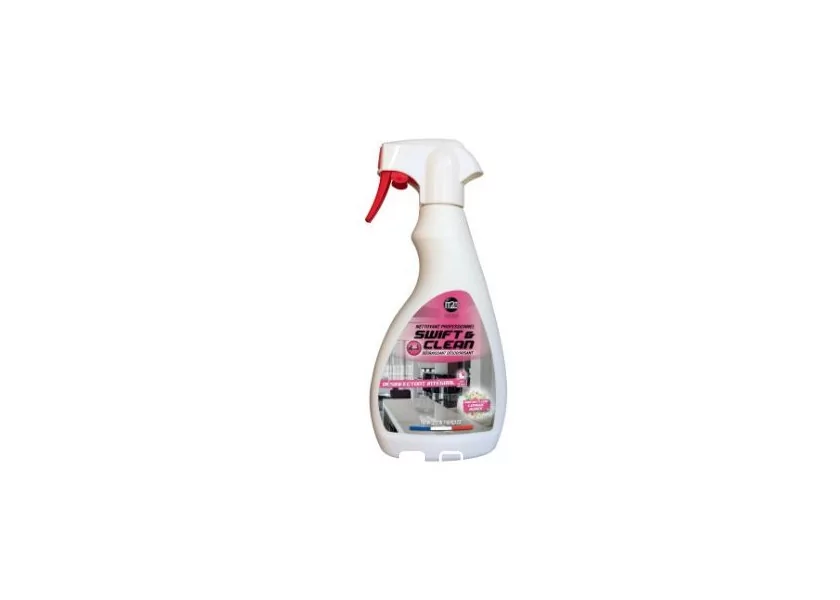Dégraissant - désinfectant "SWIFT&CLEAN FLEURI" 500ML - X12