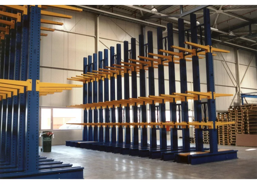 Cantilever - Stockage de produits longs