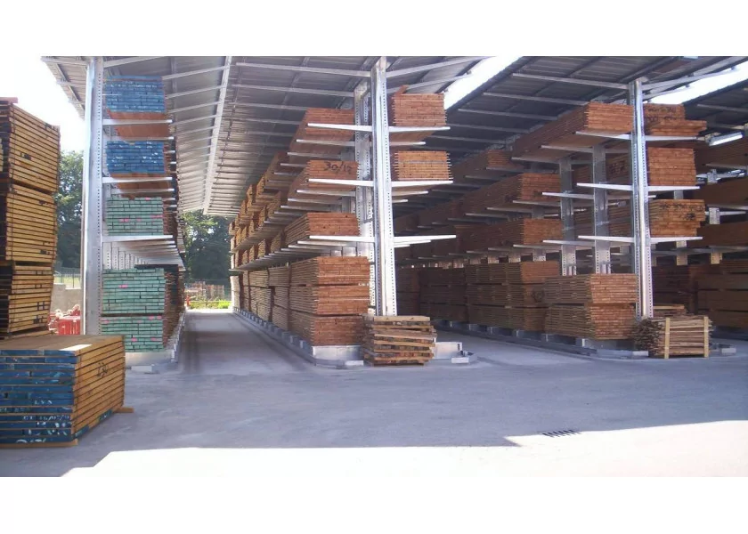 Cantilever - Stockage de produits longs