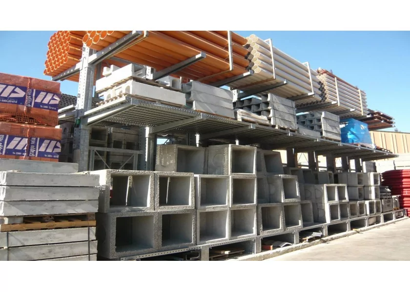 Cantilever - Stockage de produits longs