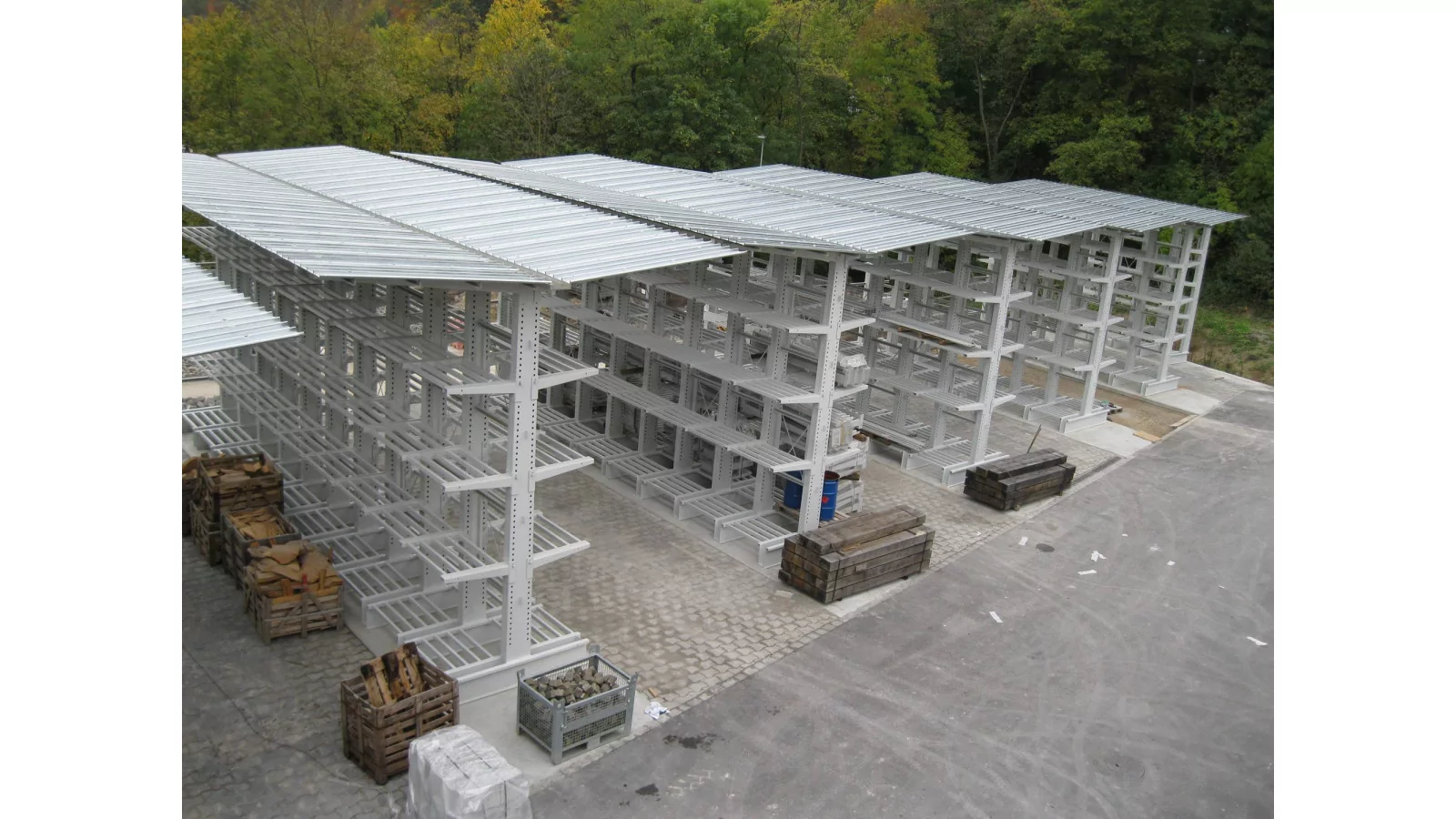 Cantilever - Stockage de produits longs