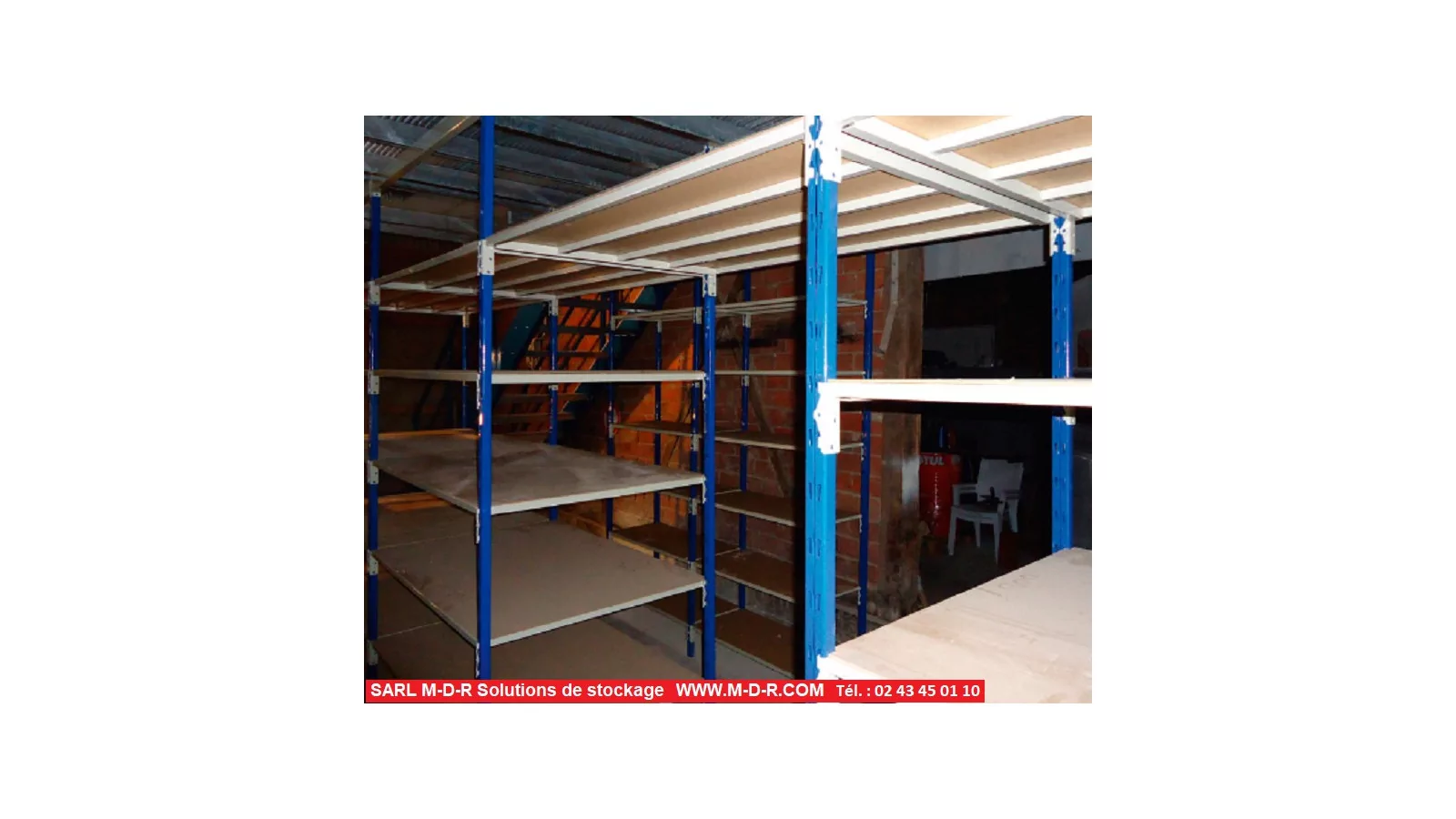 Arrivage rayonnage léger d'occasion DISTRIMAG