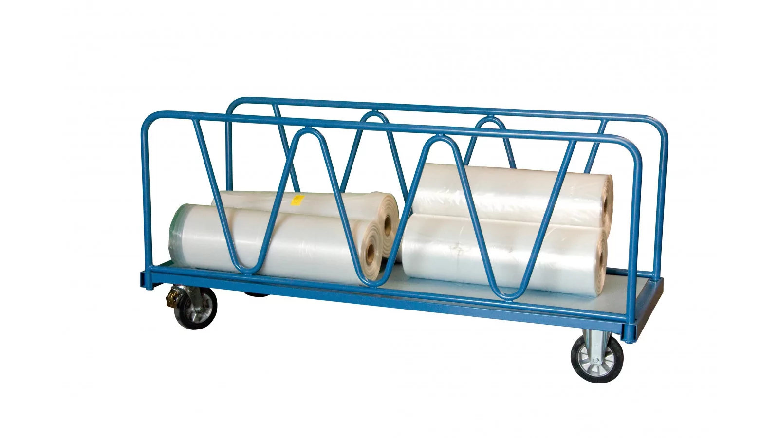 Chariot industriel pour charges lourdes 1600 x 800 mm 1200 kg