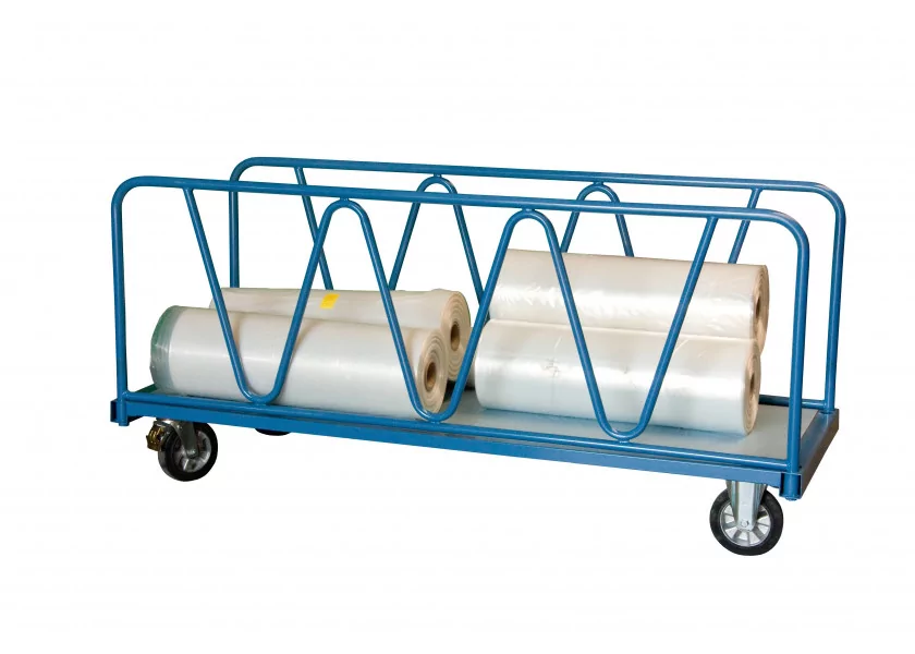 Chariot industriel pour charges lourdes 1600 x 800 mm 1200 kg