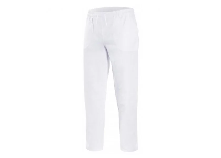 Pantalon élastiqué avec cordons 100% coton