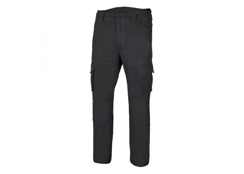 Pantalon coton Strech multipoches Noir 0