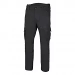 Pantalon coton Strech multipoches Noir 0