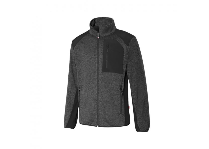 Gilet molletonné Gris 8 - Noir 0