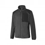 Gilet molletonné Gris 8 - Noir 0