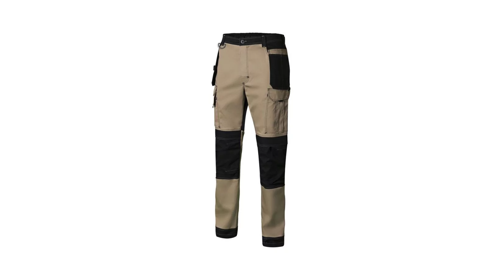 Pantalon canvas stretch avec poches flottantes