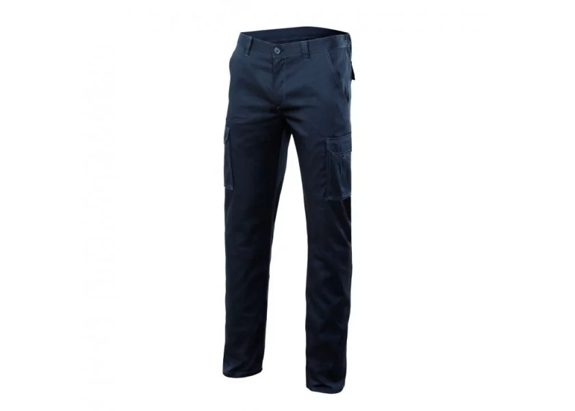 Pantalon stretch multipoches "BEST SELLER" 61 Bleu navy
