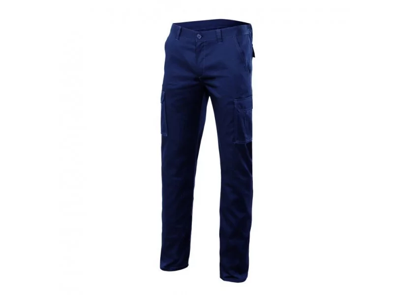 Pantalon stretch multipoches "BEST SELLER" 1 bleu marine