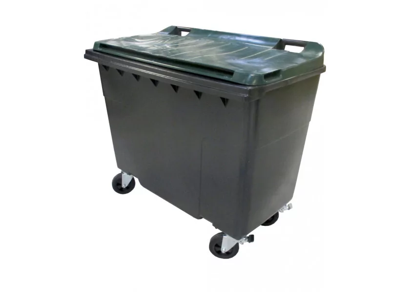 Conteneur 4 roues 660 Litres