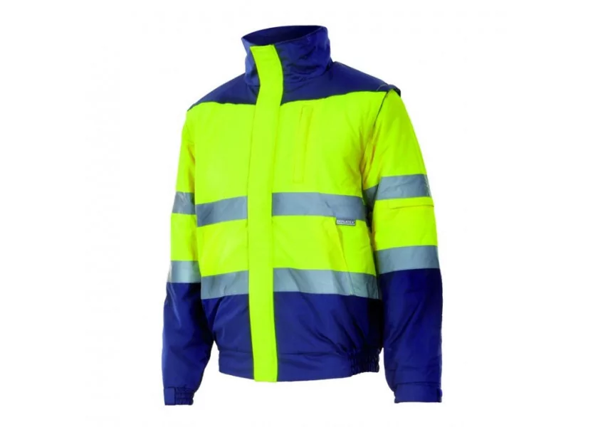 Blouson bicolore haute visibilité