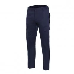 Pantalon 100% coton multipoches