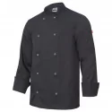 Veste de cuisine à boutons pression - Manches longues