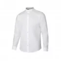 Chemise col mao stretch homme - Manches longues