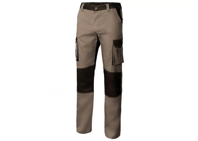 Pantalon bicolore multipoches