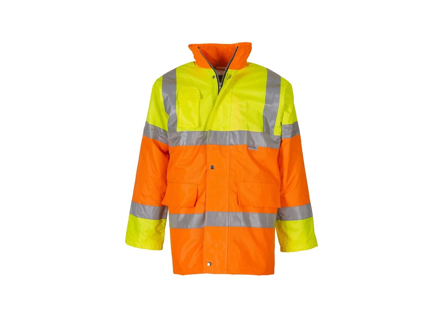 Veste de travail de sécurité jaune et orange pour homme, vêtements de  travail, parka, coulée, hiver - AliExpress