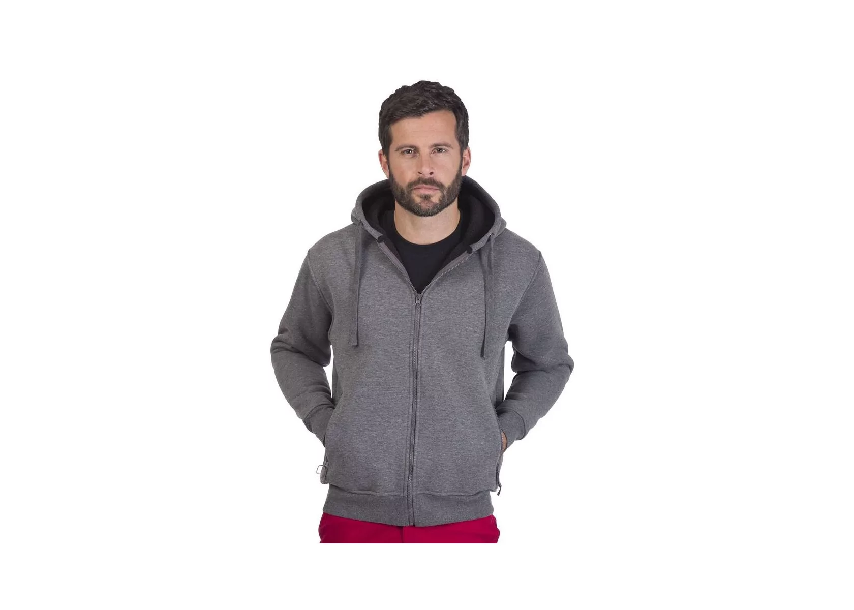 Sweat Capuche Zippé Dye Since – Polaire – Noir – Taille XXX-Large – Neuf