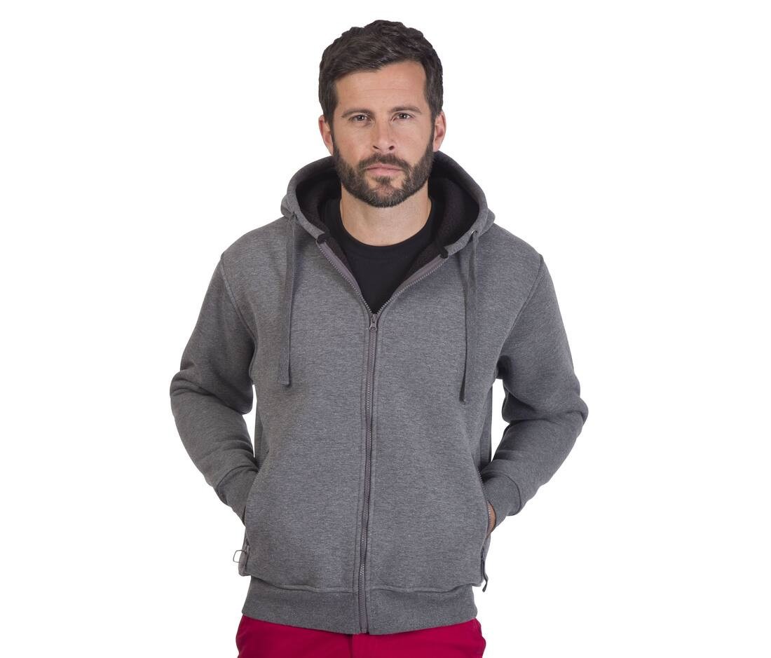 hoodie doublé sherpa