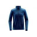 Sweat molletonné thermal Homme - M S BASE THERMAL 1/4 ZIP