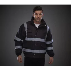 Veste bomber haute visibilité