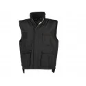 Bodywarmer multi-poches doublé polaire