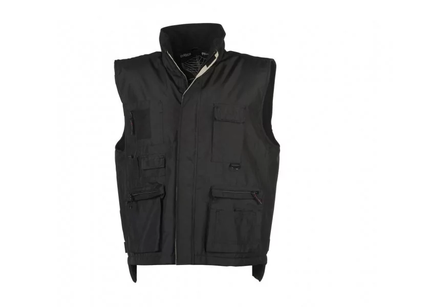 Bodywarmer multi-poches doublé polaire