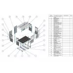 Cabine 3 x 3 palettisable