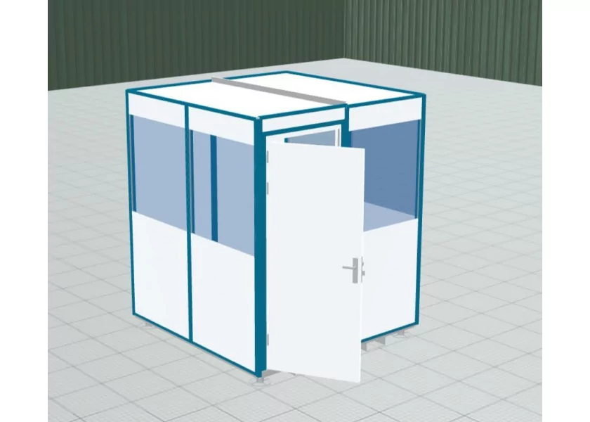 Cabine 2 x 2 palettisable - En kit