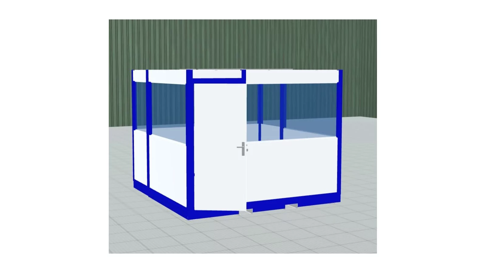 Cabine 3 x 3 palettisable