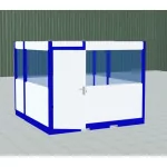 Cabine 3 x 3 palettisable