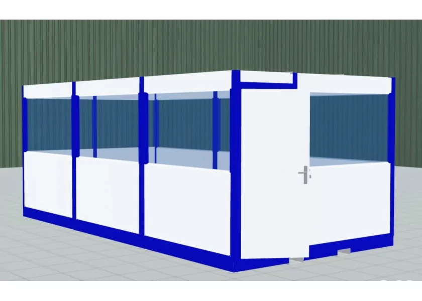 Cabine 6 x 3 palettisable