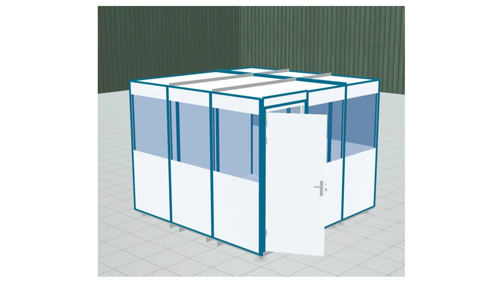 Cabine 3 x 3 palettisable