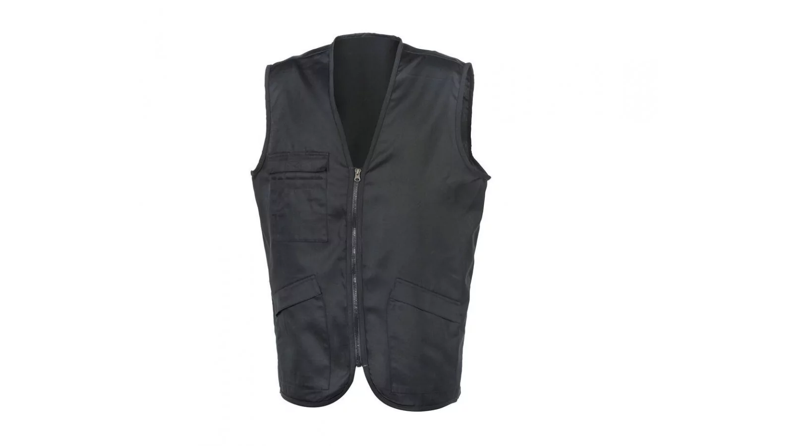 Gilet multi-poches polycoton