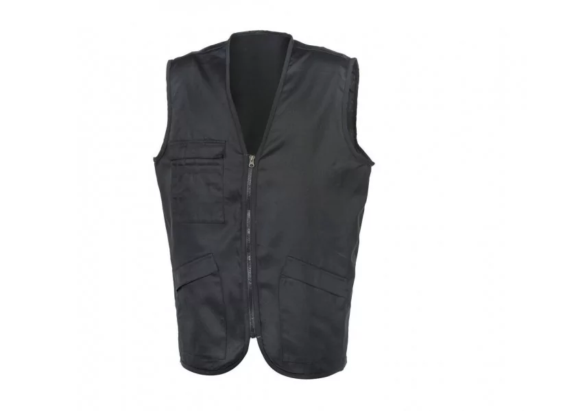 Gilet multi-poches polycoton