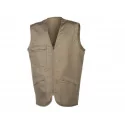 Gilet multi-poches polycoton