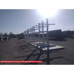 Cantilever pour stockage charge longues - Version double face