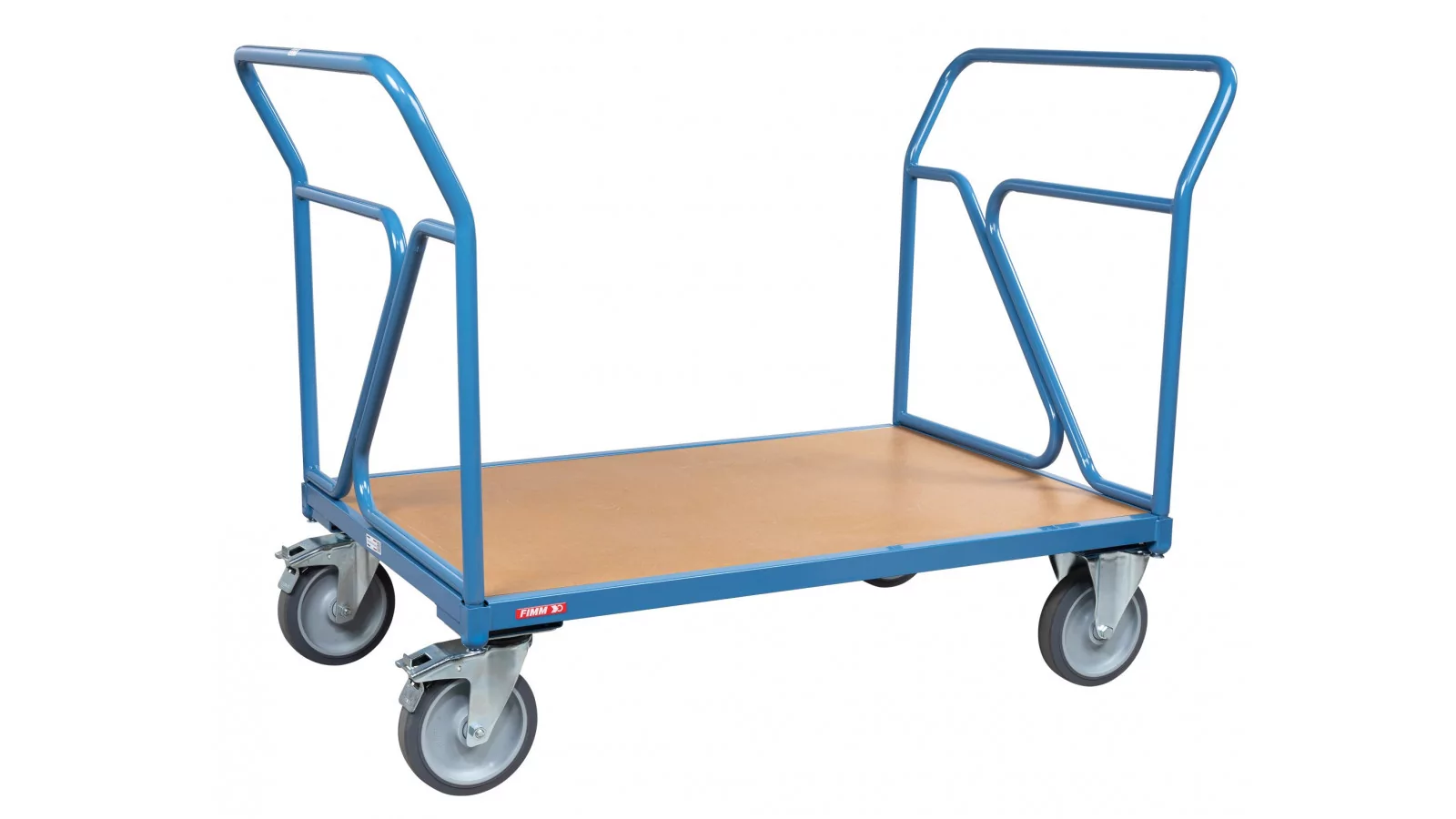 Chariot modulaire 2 dossiers tube 1200 x 800 mm 500 kg Chariot modulaire 2 dossiers tube 1200 x 800 mm 500 kg
